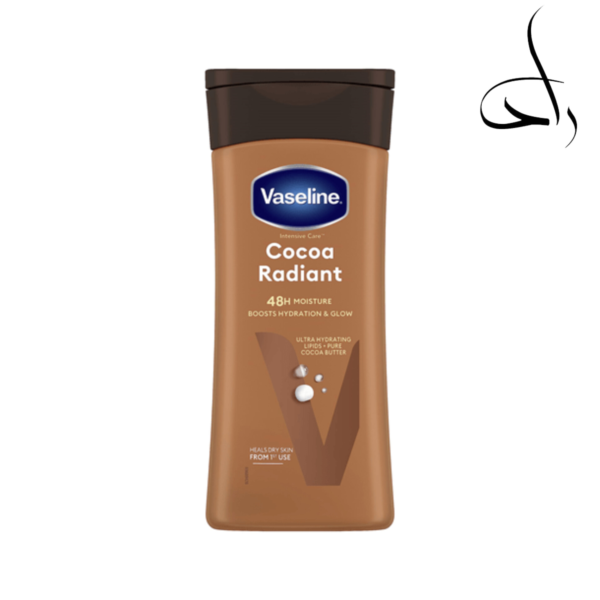 لوسیون بدن وازلین مدل Cocoa radiant 